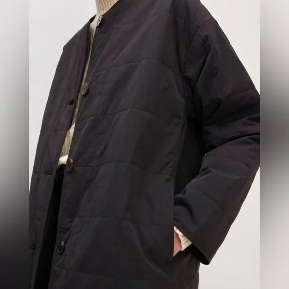 Everlane The ReNew Quilted Long Liner - Picture 4 of 6